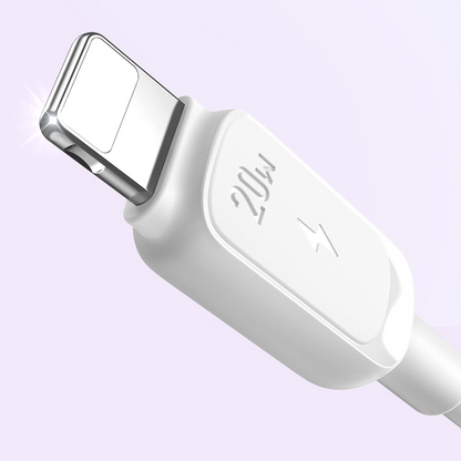 USB-C - Lightning Lade- und Datenkabel Joyroom S-A14, 30W, 1.2m, Weiß