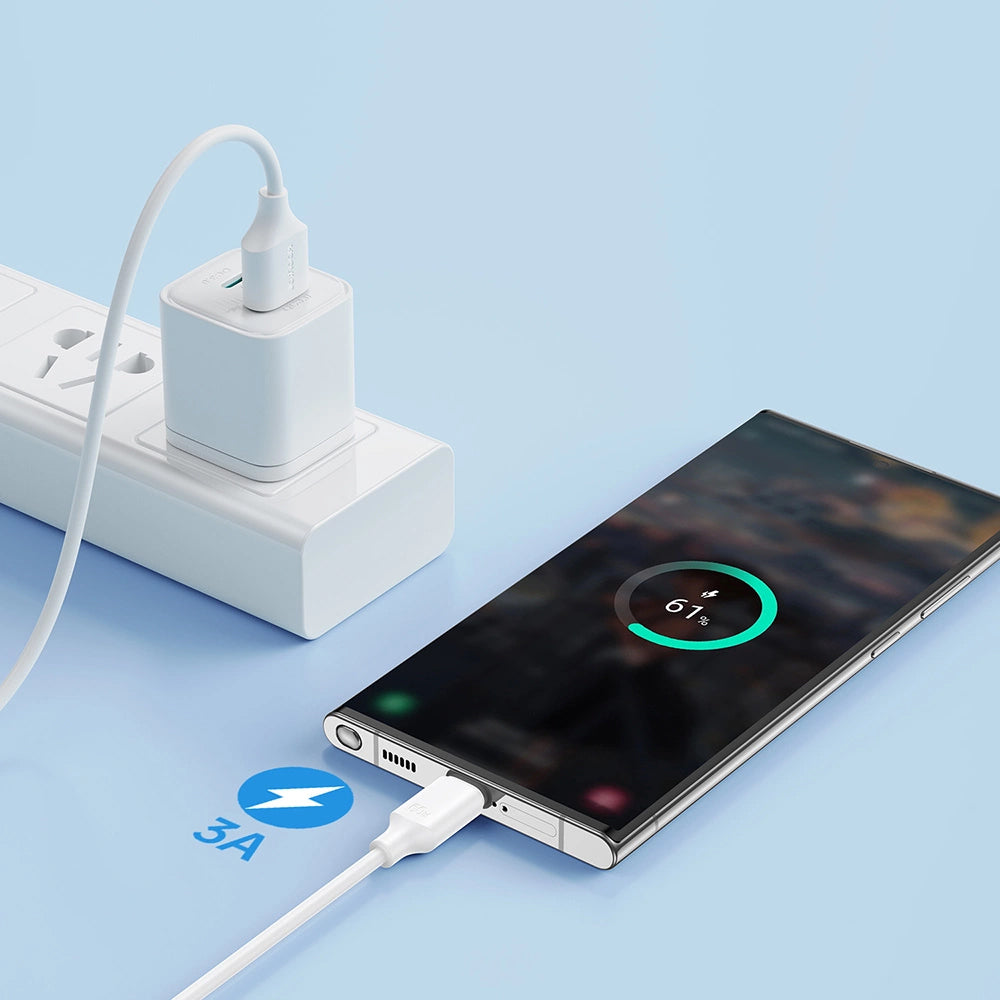 Daten- und Ladekabel USB-A - USB-C Joyroom S-A9, 20W, 2m, Weiß