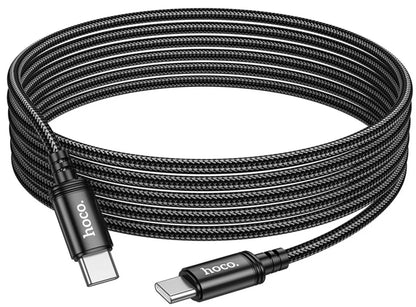 USB-C Daten- und Ladekabel - USB-C HOCO X91, 60W, 3m, Schwarz