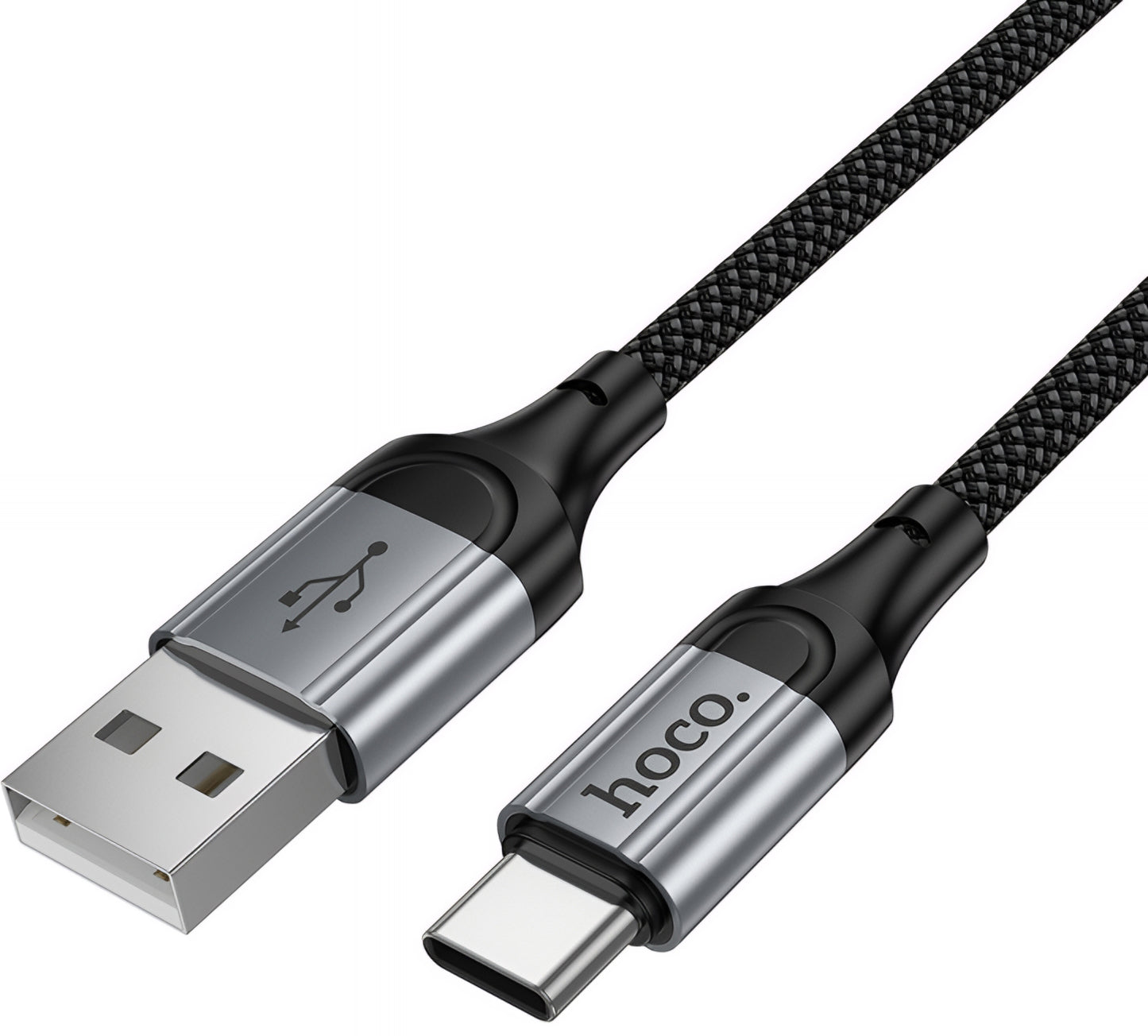 Daten- und Ladekabel USB-A - USB-C HOCO X121, 18W, 1.5m, Schwarz