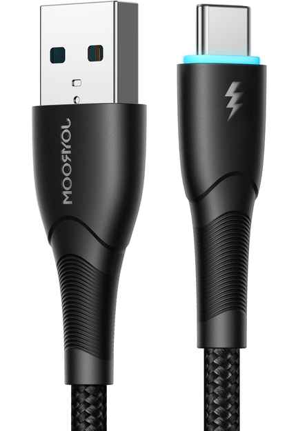 Daten- und Ladekabel USB-A - USB-C Joyroom S-A32, 18W, 1m, Schwarz