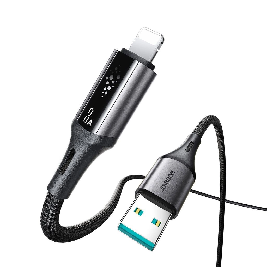Cavo Dati e Ricarica USB-A - Lightning Joyroom S-A60 StarTalk, 18W, 1.2m, Nero