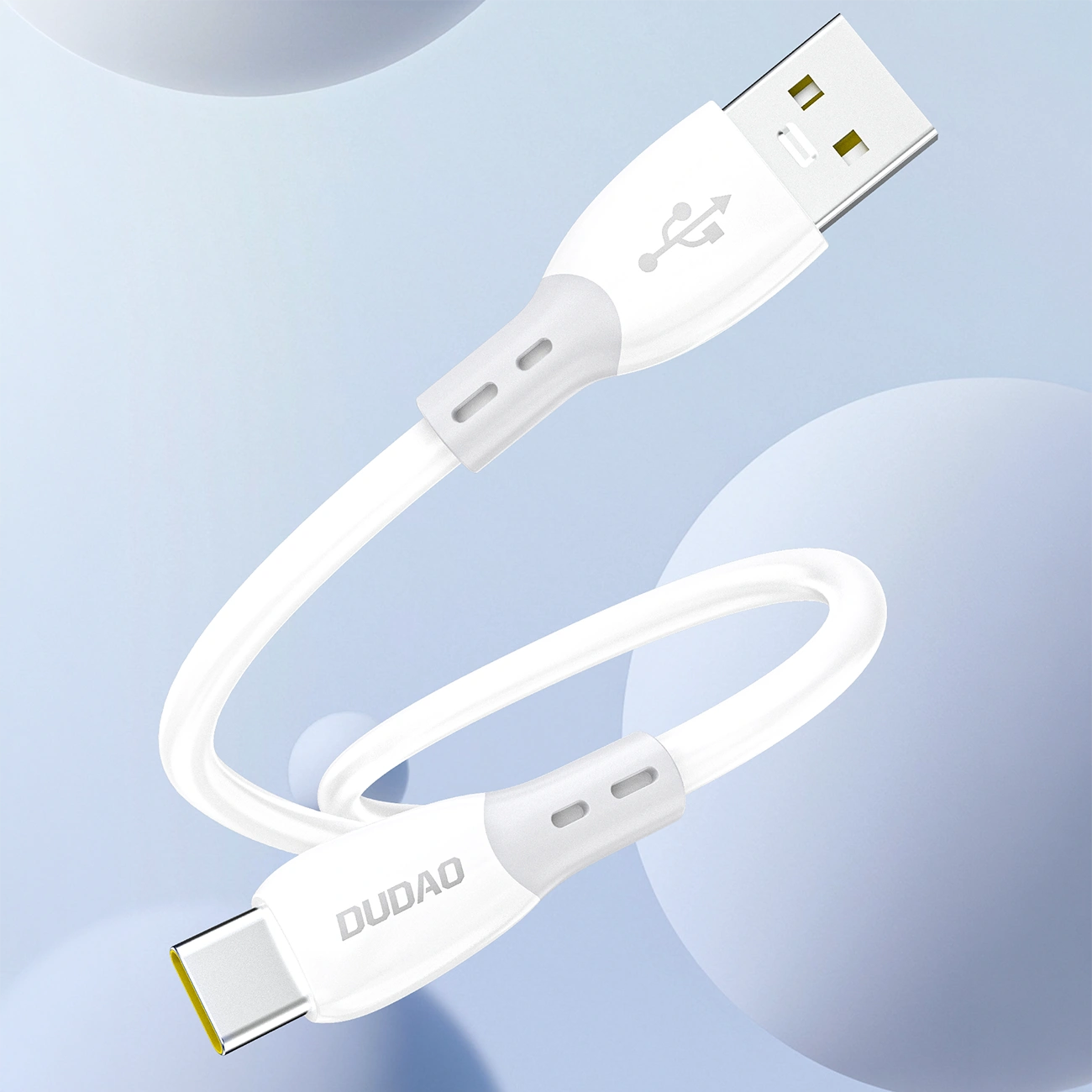 Cavo Dati e Ricarica USB-A - USB-C Dudao L25ST, 100W, 1m, Bianco