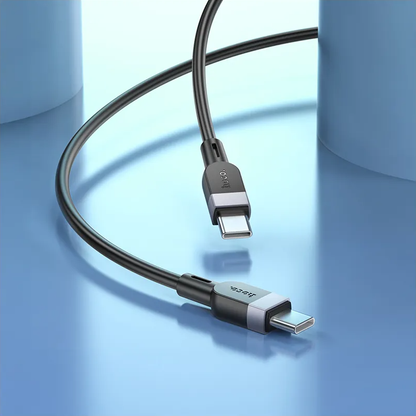 Daten- und Ladekabel USB-C - USB-C HOCO X109, 60W, 2m, Schwarz