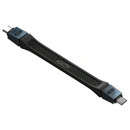 Câble de données et de charge USB-C - USB-C OEM Vidéo 8K, 240W, 0.13m, Noir