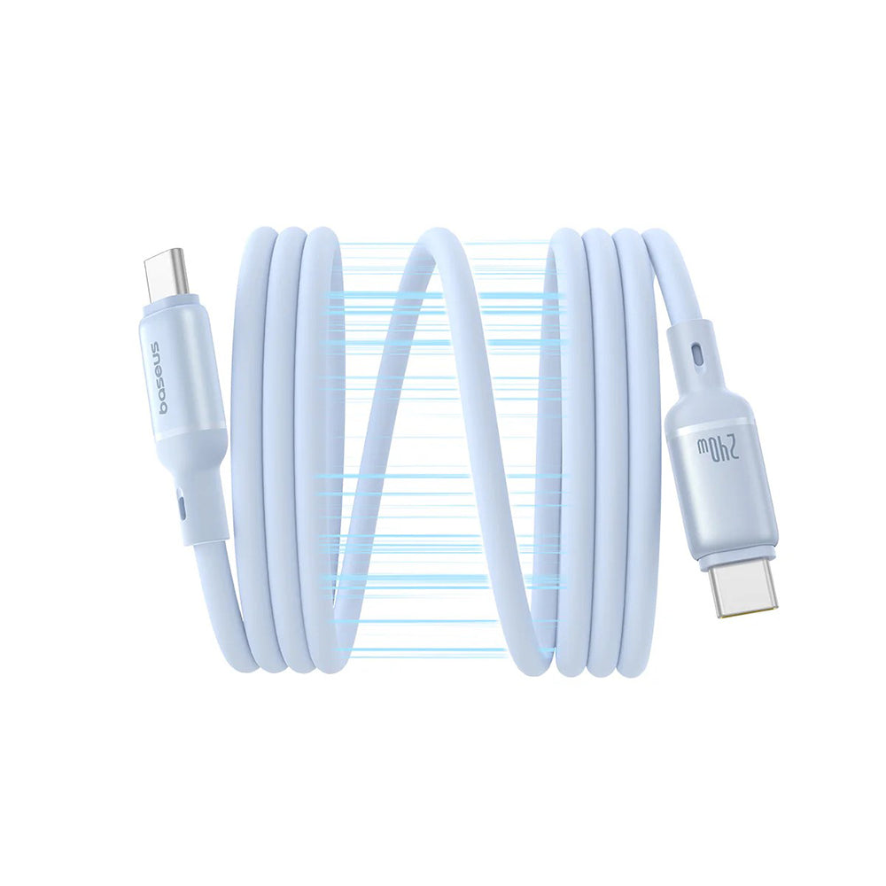 Câble de Données et de Charge USB-C - USB-C Baseus PicoGo, 240W, 1m, Bleu P10376800311-00