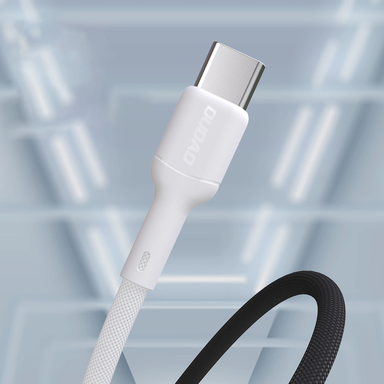 Daten- und Ladekabel USB-C - USB-C Dudao L9C, 65W, 1m, Weiß