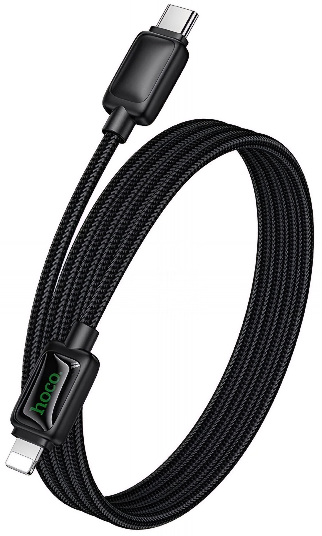 Daten- und Ladekabel USB-C - Lightning HOCO U146, 30W, 1.2m, Schwarz