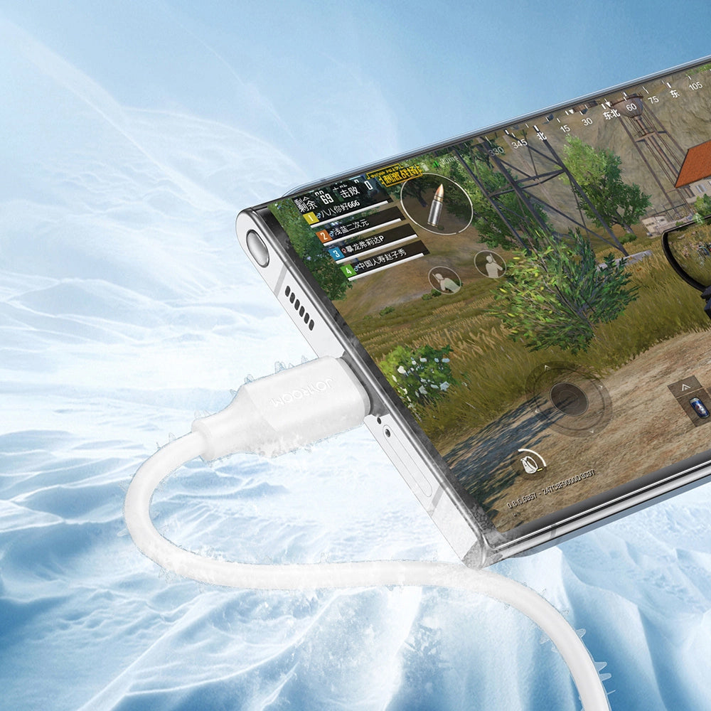 Daten- und Ladekabel USB-A - USB-C Joyroom S-A9, 20W, 2m, Weiß