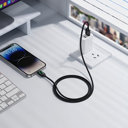 Cavo Dati e Ricarica USB-A - Lightning HOCO U146, 12W, 1.2m, Nero