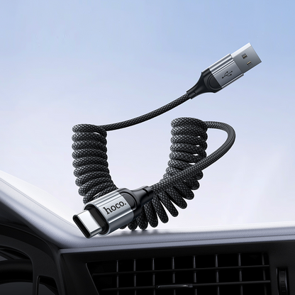 Daten- und Ladekabel USB-A - USB-C HOCO X121, 18W, 1.5m, Schwarz