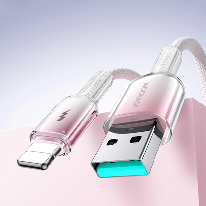 Daten- und Ladekabel USB-A - Lightning Joyroom S-A42, 18W, 1,2m, Weiß