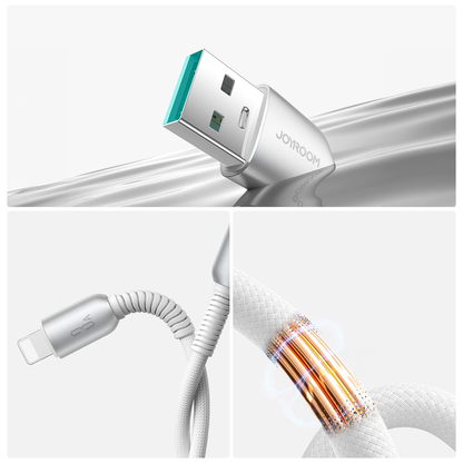 Daten- und Ladekabel USB-A - Lightning Joyroom S-A51, 18W, 1,2m, Grau