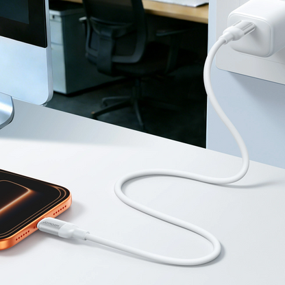 Daten- und Ladekabel USB-A - USB-C Joyroom S-A62 Lively, 18W, 1,2m, Weiß