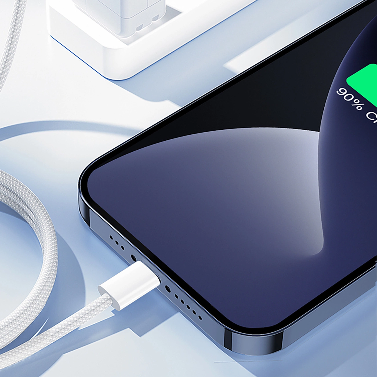 Câble de Données et de Charge USB-C - Lightning Joyroom S-A45, 30W, 1m, Blanc