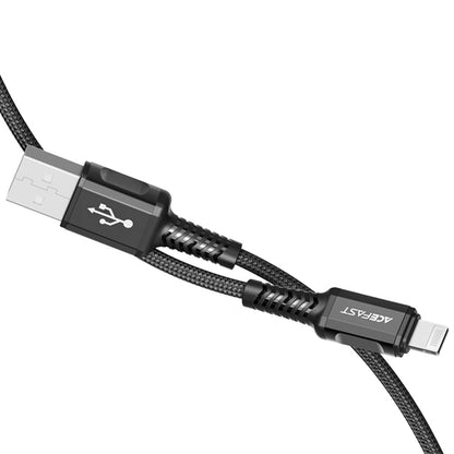 Cavo Dati e Ricarica USB-A - Lightning Acefast C1-02, 18W, 1.2m, Nero