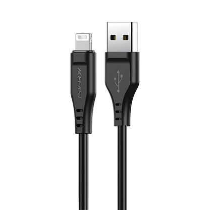 Cavo Dati e Ricarica USB-A - Lightning Acefast C3-02, 18W, 1.2m, Nero