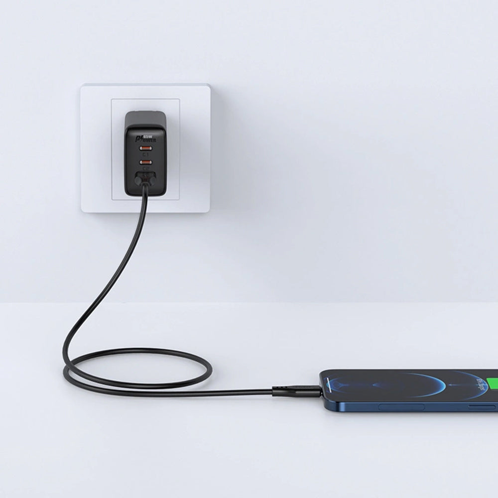 Cavo Dati e Ricarica USB-A - Lightning Acefast C3-02, 18W, 1.2m, Nero