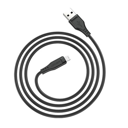 Cavo Dati e Ricarica USB-A - Lightning Acefast C3-02, 18W, 1.2m, Nero