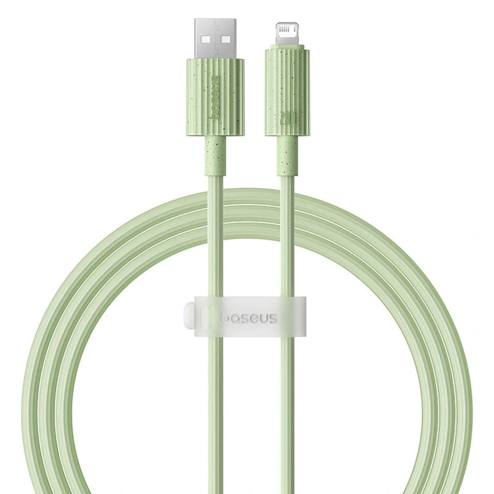 Cavo Dati e Ricarica USB-A - Lightning Baseus Habitat, 18W, 2m, Verde P10360200631-01