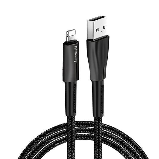 Cavo Dati e Ricarica USB-A - Lightning ColorWay CW-CBUL035, 18W, 1m, Nero