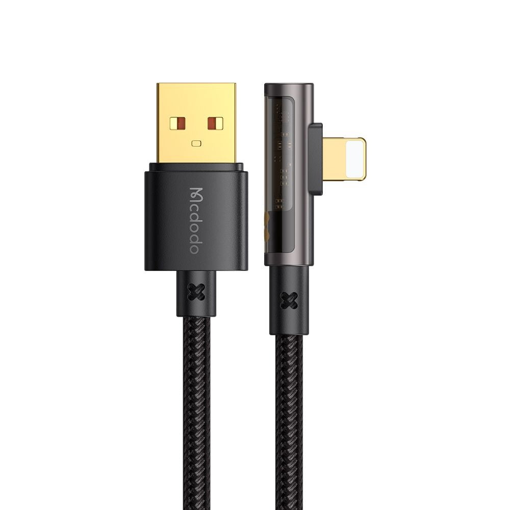 Cavo Dati e Ricarica USB-A - Lightning McDodo CA-3510 Angled, 18W, 1.2m, Nero