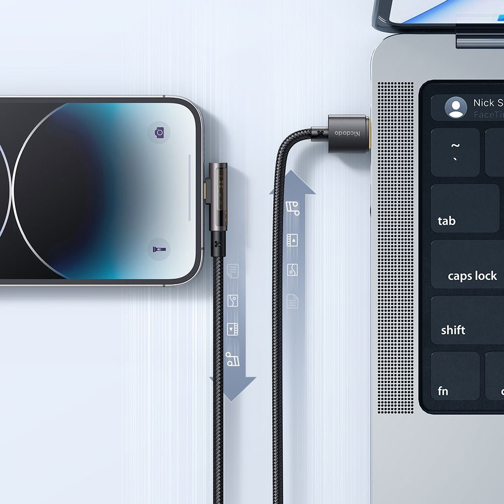 Cavo Dati e Ricarica USB-A - Lightning McDodo CA-3510 Angled, 18W, 1.2m, Nero