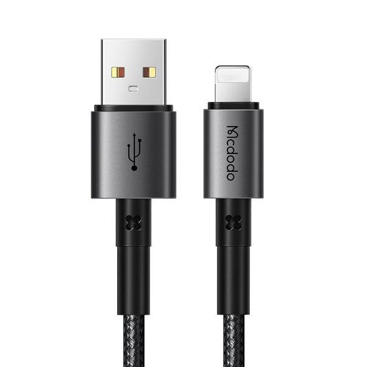 Câble de Données et de Charge USB-A - Lightning McDodo CA-3580, 18W, 1.2m, Noir