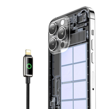 Câble de Données et de Charge USB-A - Lightning McDodo CA-6590 Auto Power Off, 18W, 1.2m, Noir