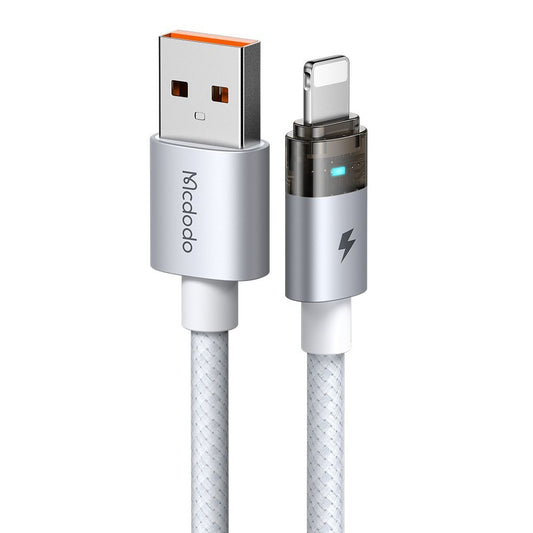 Câble de Données et de Charge USB-A - Lightning McDodo CA-6912, 18W, 1.2m, Blanc
