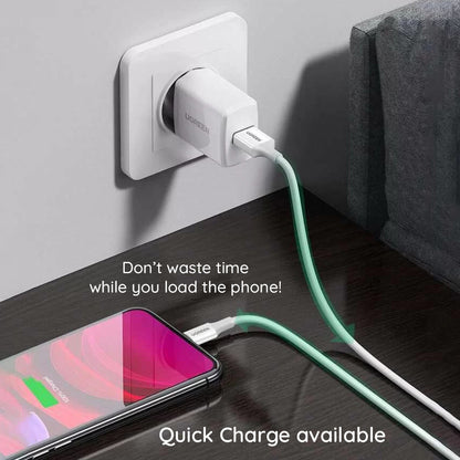 Cavo Dati e Ricarica USB-A - Lightning UGREEN 80823, 18W, 2m, Nero