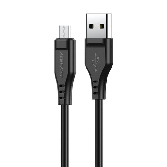 Câble de Données et de Charge USB-A - microUSB Acefast C3-09, 18W, 1.2m, Noir