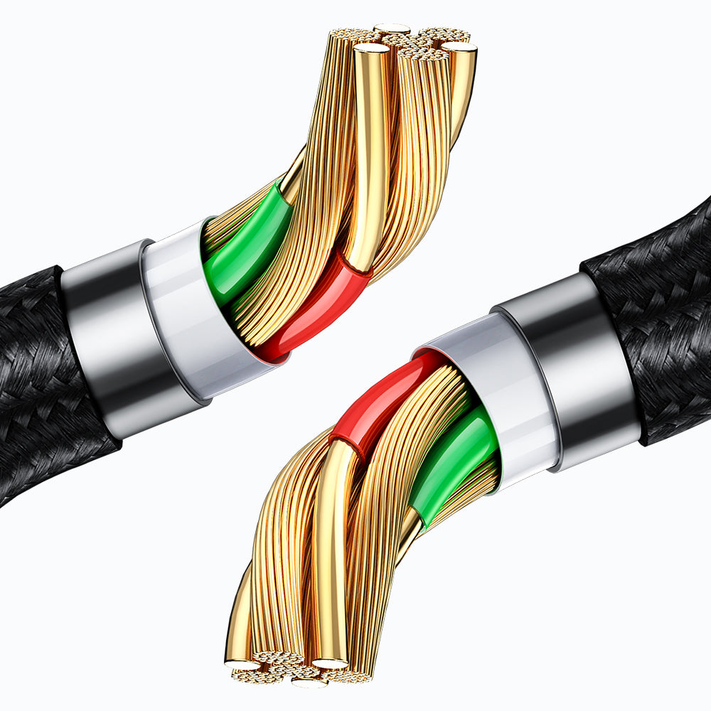 Câble de Données et de Charge USB-A - microUSB McDodo CA-1070 Display, 18W, 1.2m, Noir