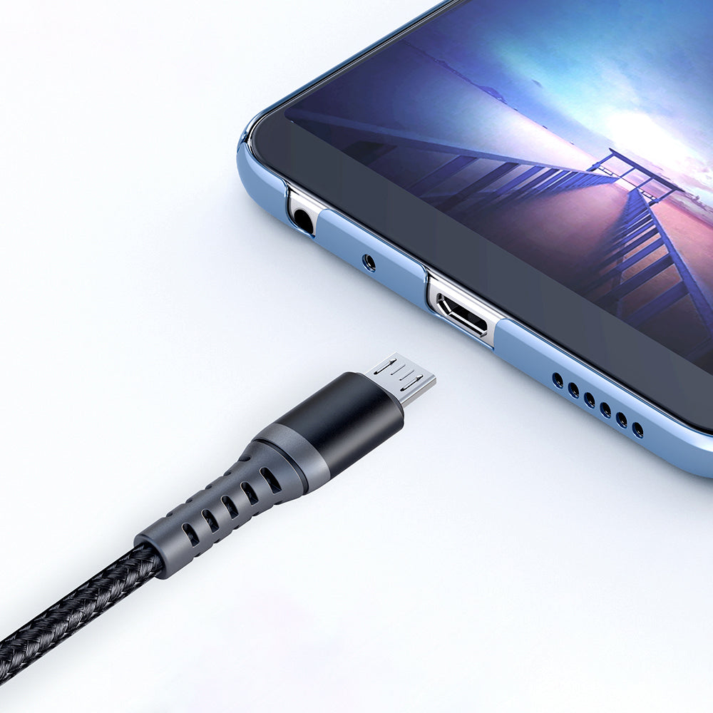 Câble de Données et de Charge USB-A - microUSB McDodo CA-2281, 18W, 1m, Noir