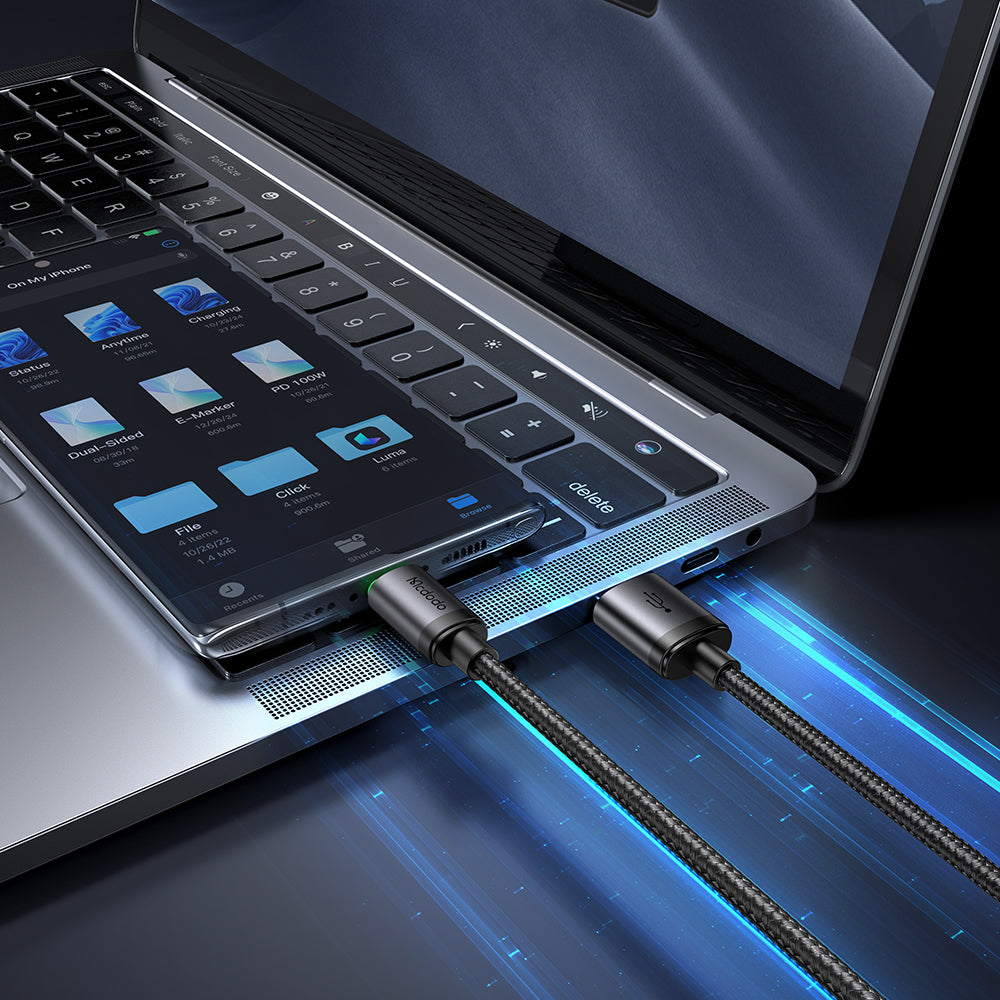 Câble de Données et de Charge USB-A - microUSB McDodo CA-3990, 18W, 1m, Noir