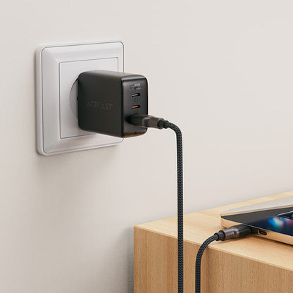 Câble de Données et de Charge USB-A - USB-C Acefast C10-04, 18W, 1.2m, Noir