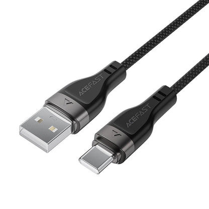 Câble de Données et de Charge USB-A - USB-C Acefast C11-04, 18W, 1.2m, Noir