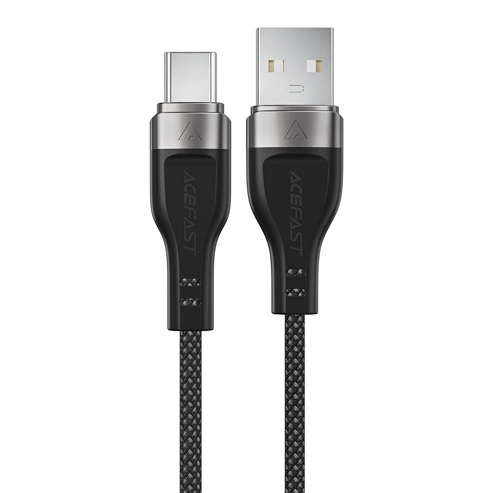 Câble de Données et de Charge USB-A - USB-C Acefast C11-04, 18W, 1.2m, Noir