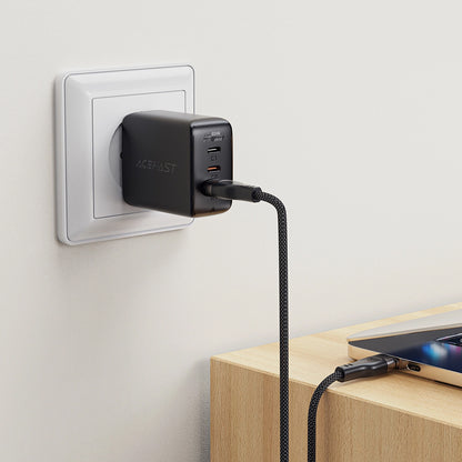 Câble de Données et de Charge USB-A - USB-C Acefast C11-04, 18W, 1.2m, Noir