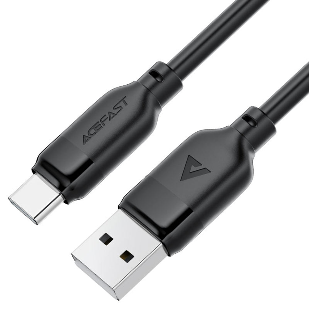 Câble de Données et de Charge USB-A - USB-C Acefast C16-04, 18W, 1.2m, Noir