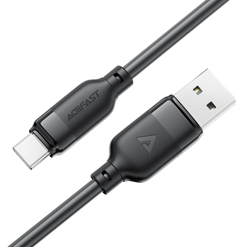 Câble de Données et de Charge USB-A - USB-C Acefast C16-04, 18W, 1.2m, Noir