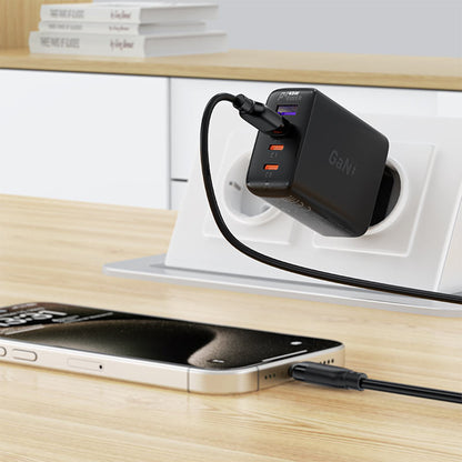 Câble de Données et de Charge USB-A - USB-C Acefast C16-04, 18W, 1.2m, Noir