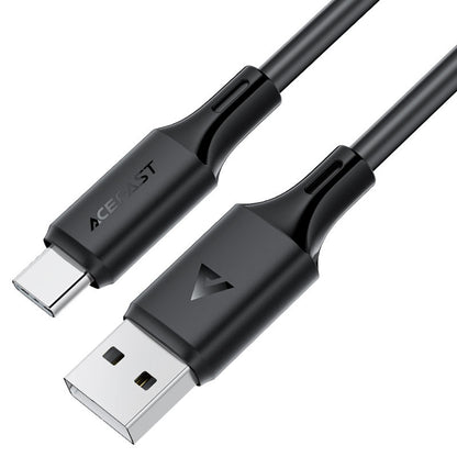 Câble de Données et de Charge USB-A - USB-C Acefast C17-04, 18W, 1.2m, Noir