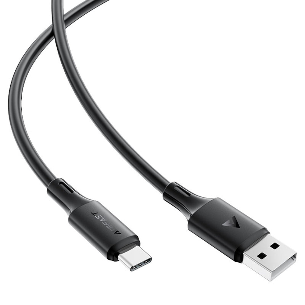 Câble de Données et de Charge USB-A - USB-C Acefast C17-04, 18W, 1.2m, Noir