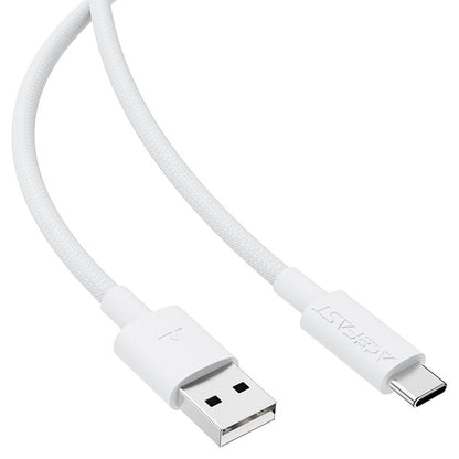 Câble de données et de charge USB-A - USB-C Acefast C18-04, 18W, 1.2m, Blanc