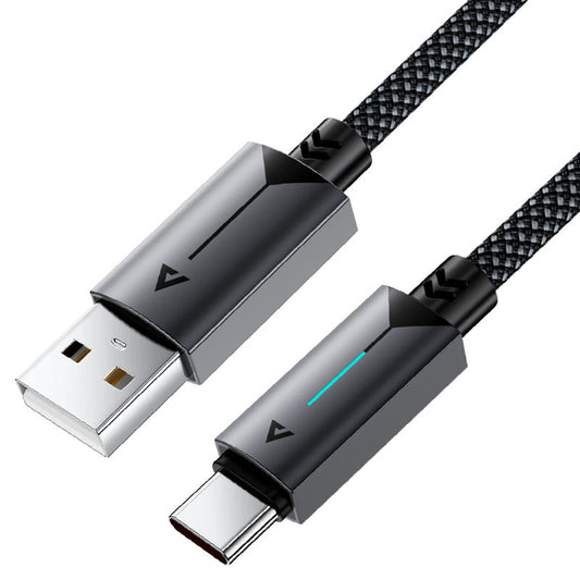 Cavo Dati e Ricarica USB-A - USB-C Acefast C19-04, 18W, 1.2m, Nero