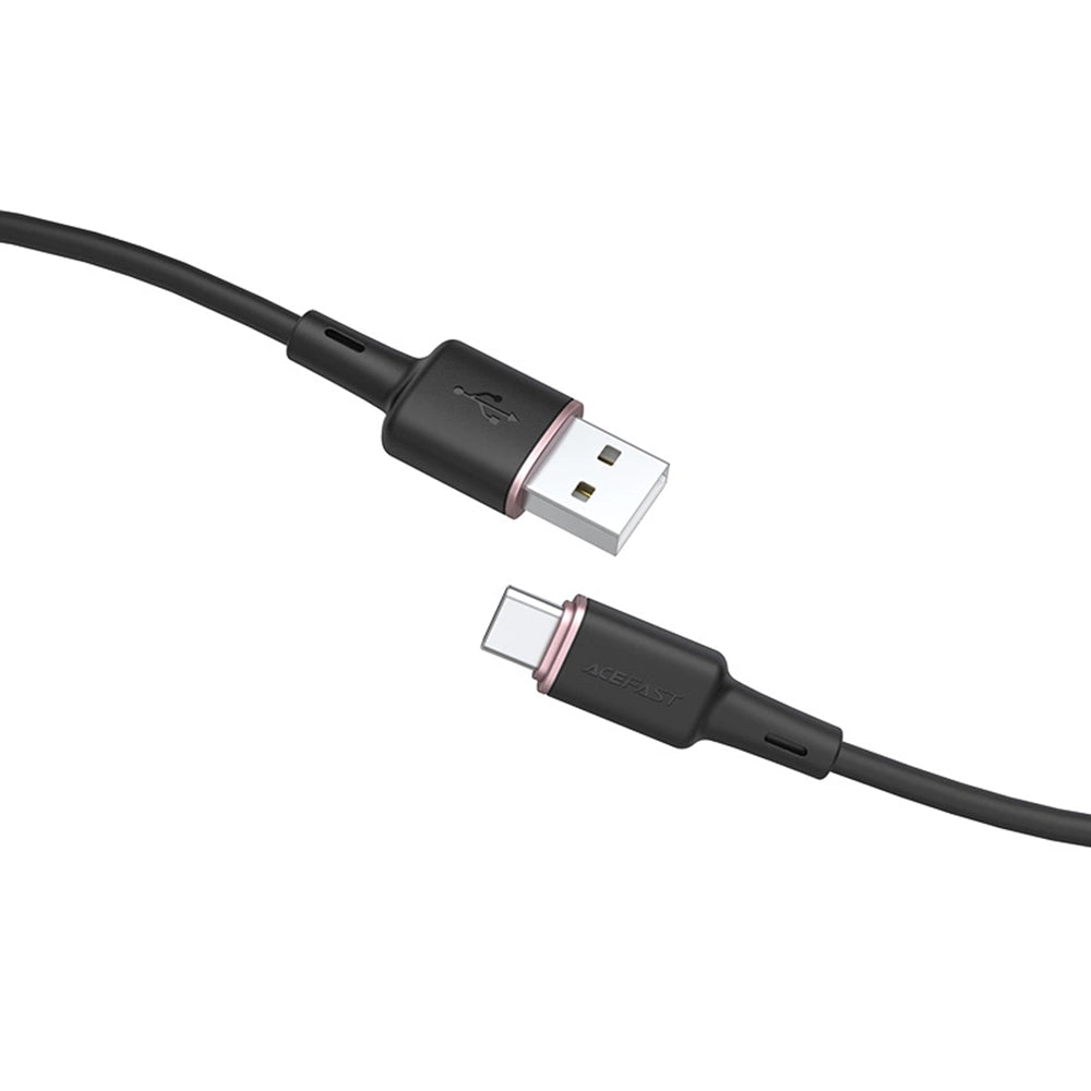 Cavo Dati e Ricarica USB-A - USB-C Acefast C2-04, 18W, 1.2m, Nero