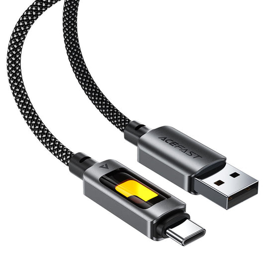 Cavo Dati e Ricarica USB-A - USB-C Acefast C21-04, 18W, 1.2m, Nero