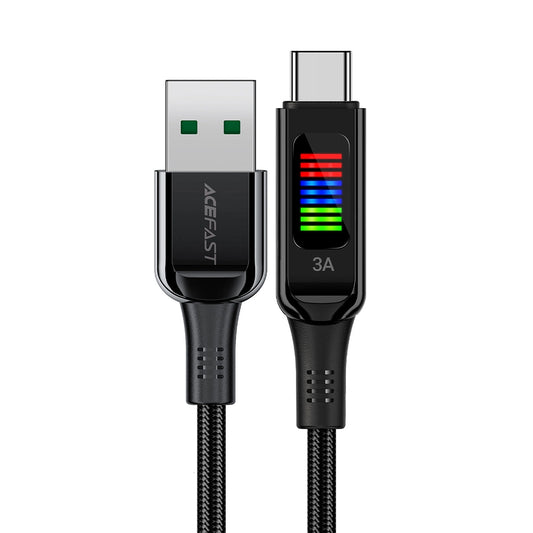 Cavo Dati e Ricarica USB-A - USB-C Acefast C7-04, 18W, 1.2m, Nero