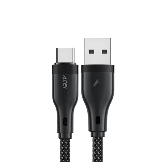 Cavo Dati e Ricarica USB-A - USB-C Acefast C8-04, 18W, 1.2m, Nero